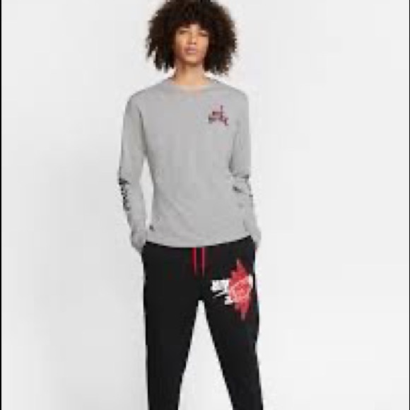 MENS JORDAN CLASSIC LONGSLEEVE - Picture 2 of 3